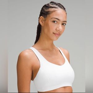 Lululemon Free to Be Serene White Bra size 6